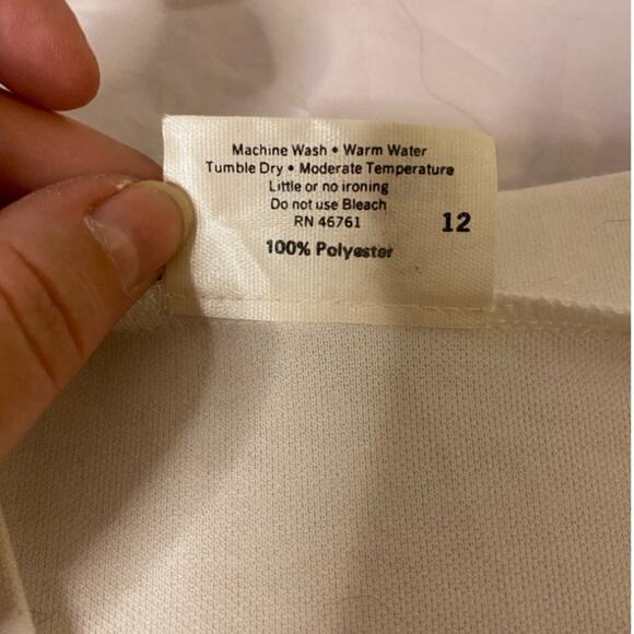 Vintage 80s Tops’n Tops Miami Red Stripe V-Neck Blouse Size 12 Made in USA - Picture 4 of 6